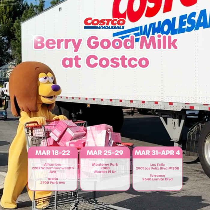 Berry Good Milk is Hitting Costco 🥛🐾
