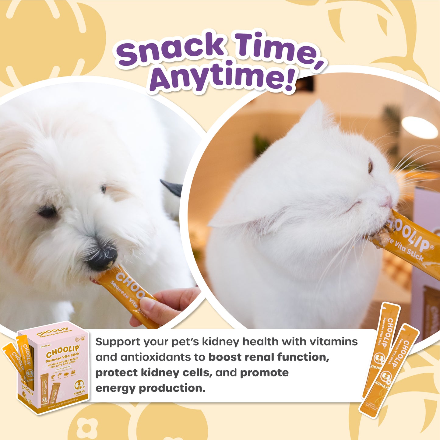 Squeeze Vita Stick Kidneys Box (7 Pouches)