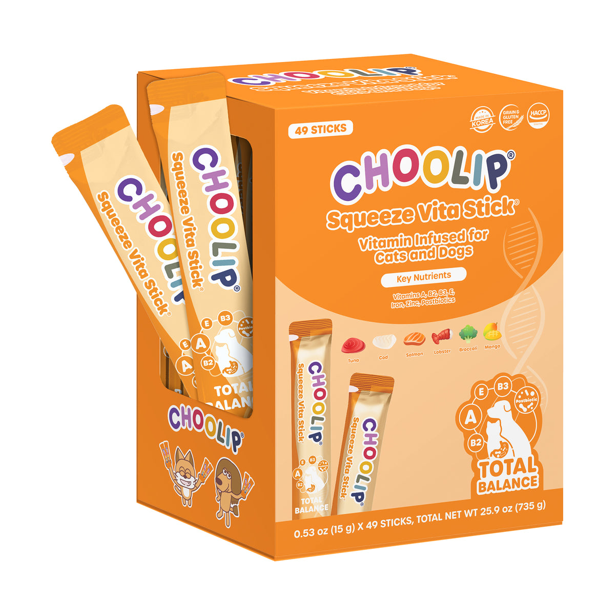 Total Balance Grab & Go Box (0.53 oz x 49 Sticks)