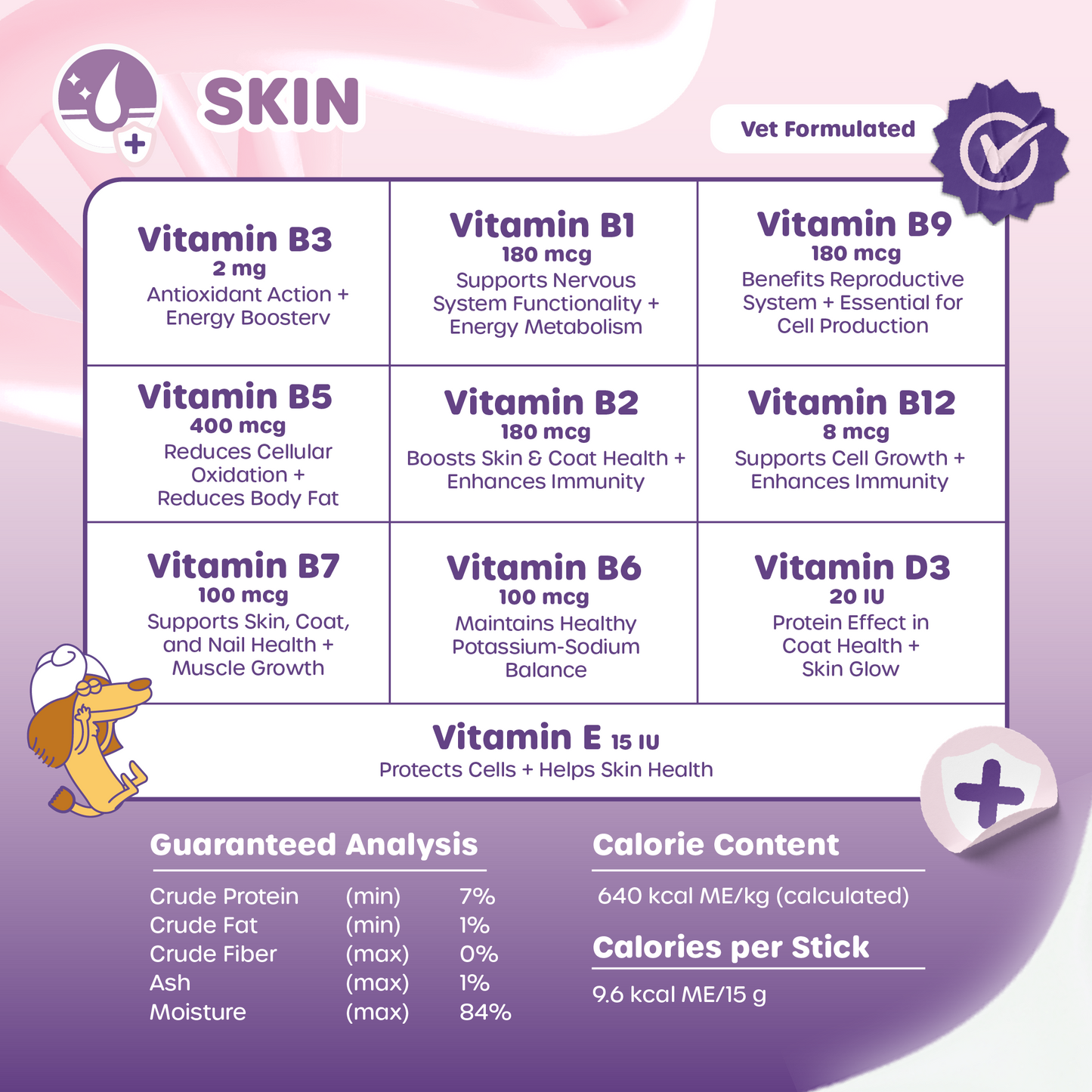 Squeeze Vita Stick Skin/Coat Pouch (7 Sticks)