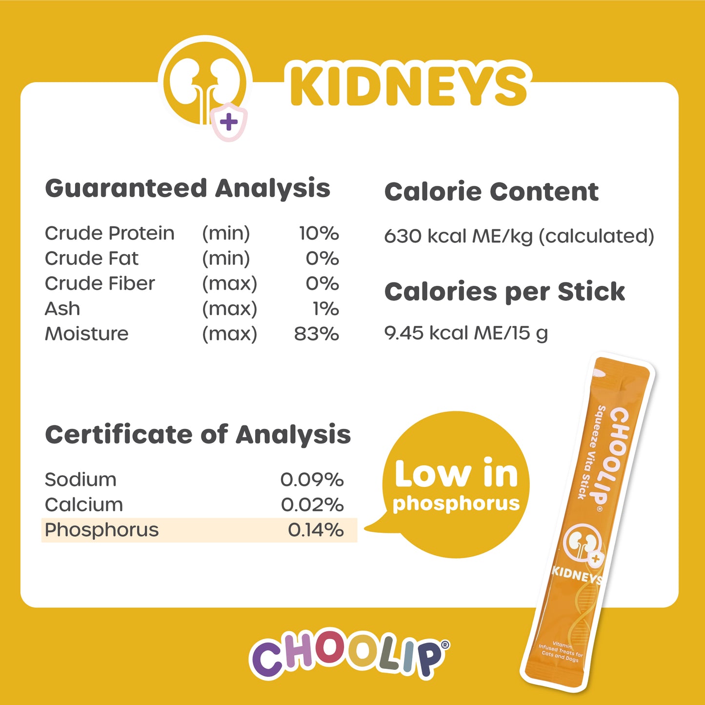 Squeeze Vita Stick Kidneys Box (7 Pouches)
