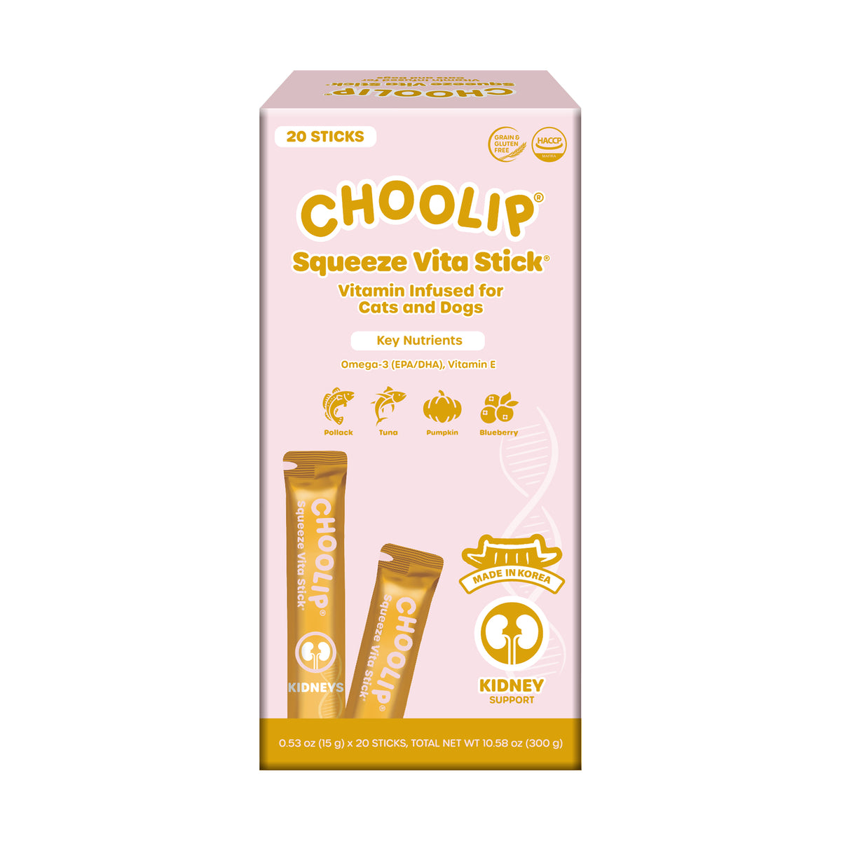 Squeeze Vita Stick Kidney (20 Sticks Box)