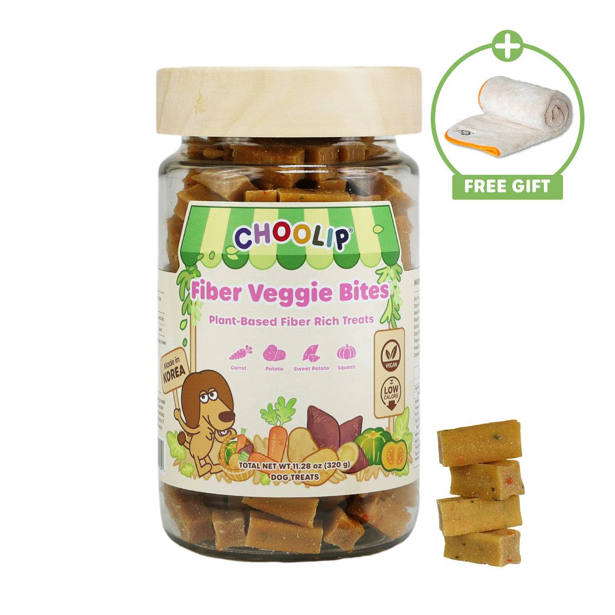 Fiber Veggie Bite (Bottle/ 11.28 oz)