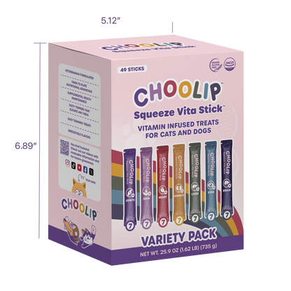 Squeeze Vita Stick Variety Grab & Go Box (49 Sticks)