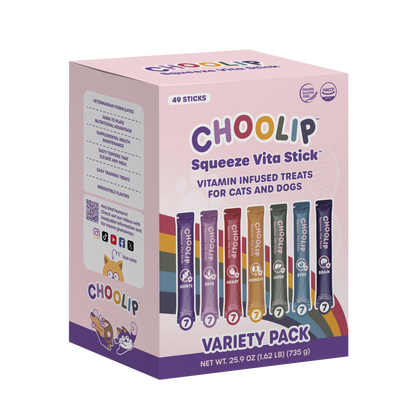 Squeeze Vita Stick Variety Grab & Go Box (49 Sticks)