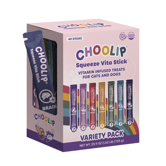 Squeeze Vita Stick Variety Grab & Go Box (49 Sticks)