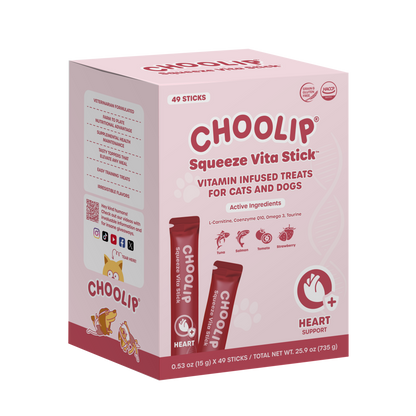 Squeeze Vita Stick Heart Grab & Go Box (49 Sticks)
