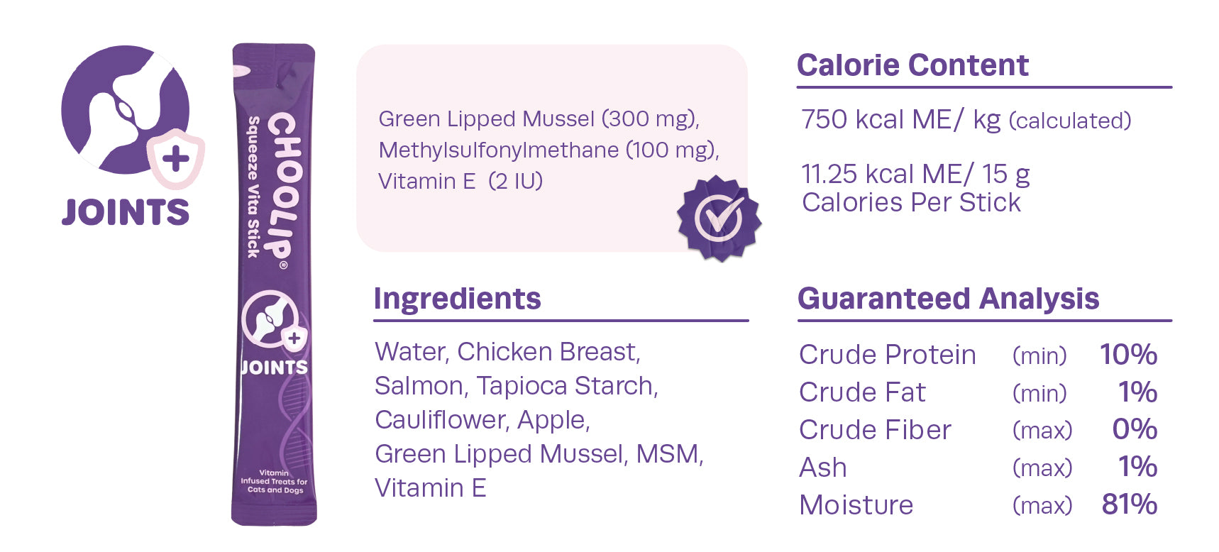 choolip_joints_stick_information_ingredients_supplement